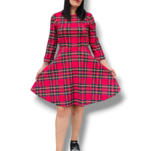 Vestido tartan