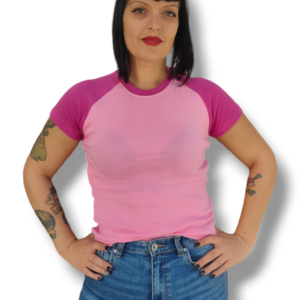 Camiseta canale doble pink