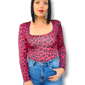 Body leopardo rojo