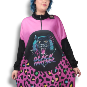 Vestido sudadera black panther